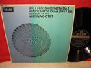 SXL 6208 EDI WBG STEREO UK BRITTEN SINFONIETTA-HINDEMITH OCTET VIENNA OCTET NM-