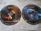 ACDC  the razors edge tour 2 lp picture disc    iron maiden mercyful fate