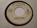 SUZY WALLIS  KISSES ON PAPER  RCA 9042 DJ,LABELS V+++,VINYL VG+,PLAY V++