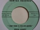 ROCK CANDY on DONTEE   RARE ORIGINAL NORTHERN SOUL 45   VERY RARE
