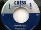 Muddy Waters 1955 Manish Boy 45 Chess #1602 Rare Original Chicago Blues VG++ NR