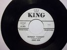Eddie Kirk Monkey Tonight PROMO 45 RPM King 5895