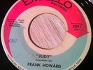 Frank Howard 45 EXCELLO Judy RARE NORTHERN SOUL LISTEN