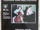 RATTAY Cello / BOGUNIA Piano BEETHOVEN Rare SARASTRO 45 rpm AUDIOPHILE LP NM