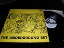 THE UNDERGROUND SET LP THE UNDERGROUND SET  ORIGINAL ITALIAN PROG N MINT RARO
