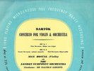 LXT 2574 UK ORANGE / GOLD - MAX ROSTAL - BARTOK VIOLIN CONCERTO - SARGENT - NM+