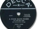 Rare PATSY CLINE Country 78 RPM Record. Walkin' After Midnight/A Poor Man's Rose