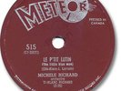 MICHÈLE RICHARD Québécois French-Canada 78 RPM Record Le p'tit lutin. Météor 515