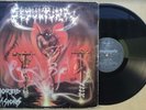 SEPULTURA Morbid Visions- LP vinyl INSERT Brazilian Metal COGUMELO COG 002 1986
