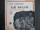 J.- P. Sartre LE MUR LP ades text sound poetry radiotaxi from  Kommissar Hjuler
