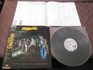 Marillion Clutching at Strawas Japan Vinyl LP with OBI Promo Label Copy Fish