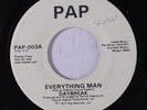 rare Soul 45 DAYBREAK everything man PAP Patrick Adams Listen
