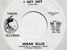hear: JONAH ELLIS on Viking M- funk 45 I Get Hot/Popcorn Cellar