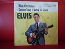 Elvis Presley Schallplatte Blue Christmas  Rock`n Roll 50er ORIGINAL black RCA 