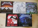 5 x Metallica - Ride The Lightning-Kill 'Em All-Master Of Puppets-And Justice...