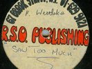 BLOSSOM TOES*SAW TOO MUCH*ACETATE*LISTEN TO IT