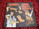Queen - Sheer Heart Attack  LP Sleeve - signed by All the Band