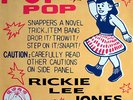 RICKIE LEE JONES Pop Pop UK PRESS w/Lyric/Photo Inner ROBBEN FORD Charlie Haden