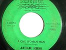 SISTER FUNK 45-JACKIE ROSS-A ONE WOMAN MAN /TAKE THE WEIGHT on SEDGRICK