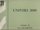 UNIVERS 2000 Eric FRAMOND Camille Sauvage FRENCH JAZZ PSYCH great LIBRARY LP