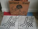 JUDAS PRIEST - LIVE DOUBLE  PROMO  LP