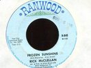 RARE Pop Psych 45 RICK McCLELLAN 'Frozen Sunshine' on Ranwood VG+/NM