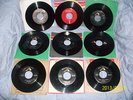 (9) ORIGINAL ELVIS PRESLEY 45 rpm RECORDS