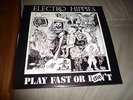 ELECTRO-HIPPIES Play Fast Or Die lp  ORIGINAL PRESS Earache Carcass Morbid Angel