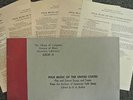 FOLK MUSIC OF THE UNITED STATES PLAY AND DANCE SONGS 5x78rpm ALBUM IX 1943