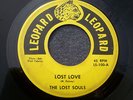 60s ARKANSAS GARAGE--LOST SOULS--LOST LOVE / MY GIRL--LEOPARD 100--RARE