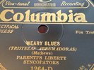 PARENTI'S LIBERTY SYNCOPATORS 78rpm Weary Blues /African Echos COLUMBIA 1264-D