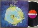 YES LP FRAGILE VG/VG+ RED/PLUM WITH ATTACHED BOOKLET