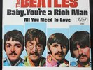 Beatles Picture Sleeve Capitol 5964 All You Need IS Love/Baby, You're A Rich Man
