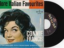 CONNIE FRANCIS  7” Single EP  MORE ITALIAN FAVORITES  von 1963