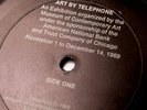Art by Telephone LP - Rare - 1969 Conceptual Art Exhibition