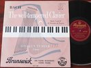 BACH WELL-TEMPERED CLAVIER LP TURECK BRUNSWICK AXTL 1040