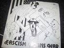 FASCISM MEANS WAR NO RIGHT TO TAKE 4 TRACK E/P 1984 PUNK