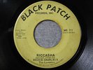 ROCKIE CHARLES & LAVONICS 45 Riccasha BLACK PATCH mod funk popcorn