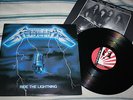 METALLICA Ride the Lightning LP Vinyl Banzai Records Canada 1984 RARE