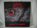 OBITUARY - Cause of death LP, ORIGINAL (Roadracer 1990)