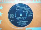 EX+ UK TAMLA MOTOWN 45 - MARVELETTES - I'LL KEEP HOLDING ON