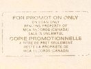 U2 -October- MCA CANADA PROMO LP  Canadian  NOT WEA   #ISL-9680