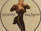 Madonna Who's That Girl Picture Disc 12
