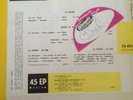 EP Barclay Jacques Brel  Sticker Olympia