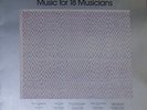 Steve REICH  -  Music for 18 Musicians  -   Vinyl