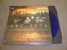 RUSH - RARE ABC 1974 VERY RARE BLUE VINYL LTD EDITION