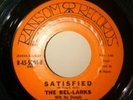 The Bel-Larks, Ransom Records, Satisfied/A Million & One Dreams 45, R&B Soul NOR