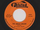 '59 Rocker RITCHIE HART The Great Duane (Eddy)/I'm Hypnotized M- HEAR BOTH SIDES