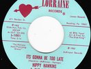 NORTHERN SOUL 45 RPM -  NIPPY HAWKINS on LORRAINE RECORDS