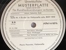 APM 14187 BACH SUITES FOR CELLO SOLO 3&4 PIERRE FOURNIER-PROMO-TEST PRESS-RARE